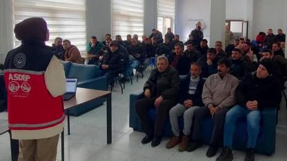 Güvenlik korucularına toplumsal farkındalık eğitimi