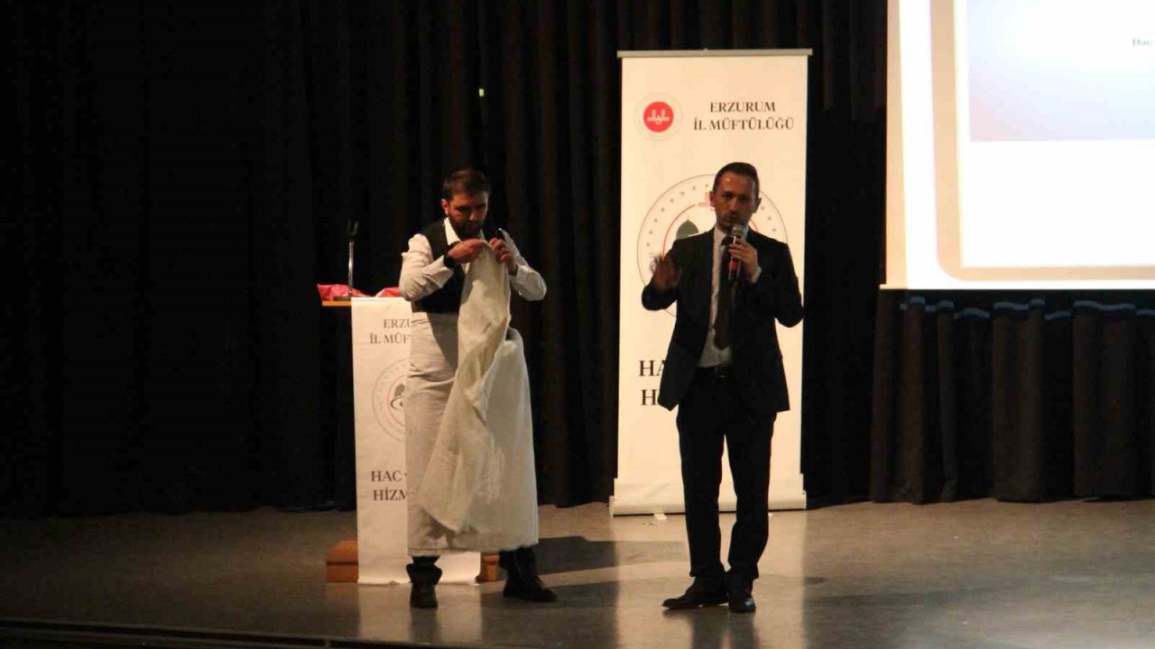 Hacı adaylarına bilgilendirme yapıldı