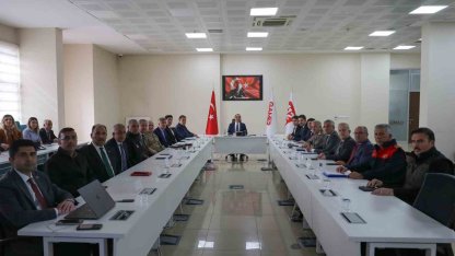 Iğdır’da afetlere karşı koordinasyon toplantısı