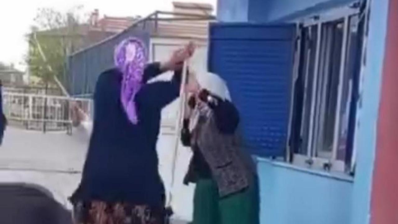 Iğdır’da okul bahçesinde kavga