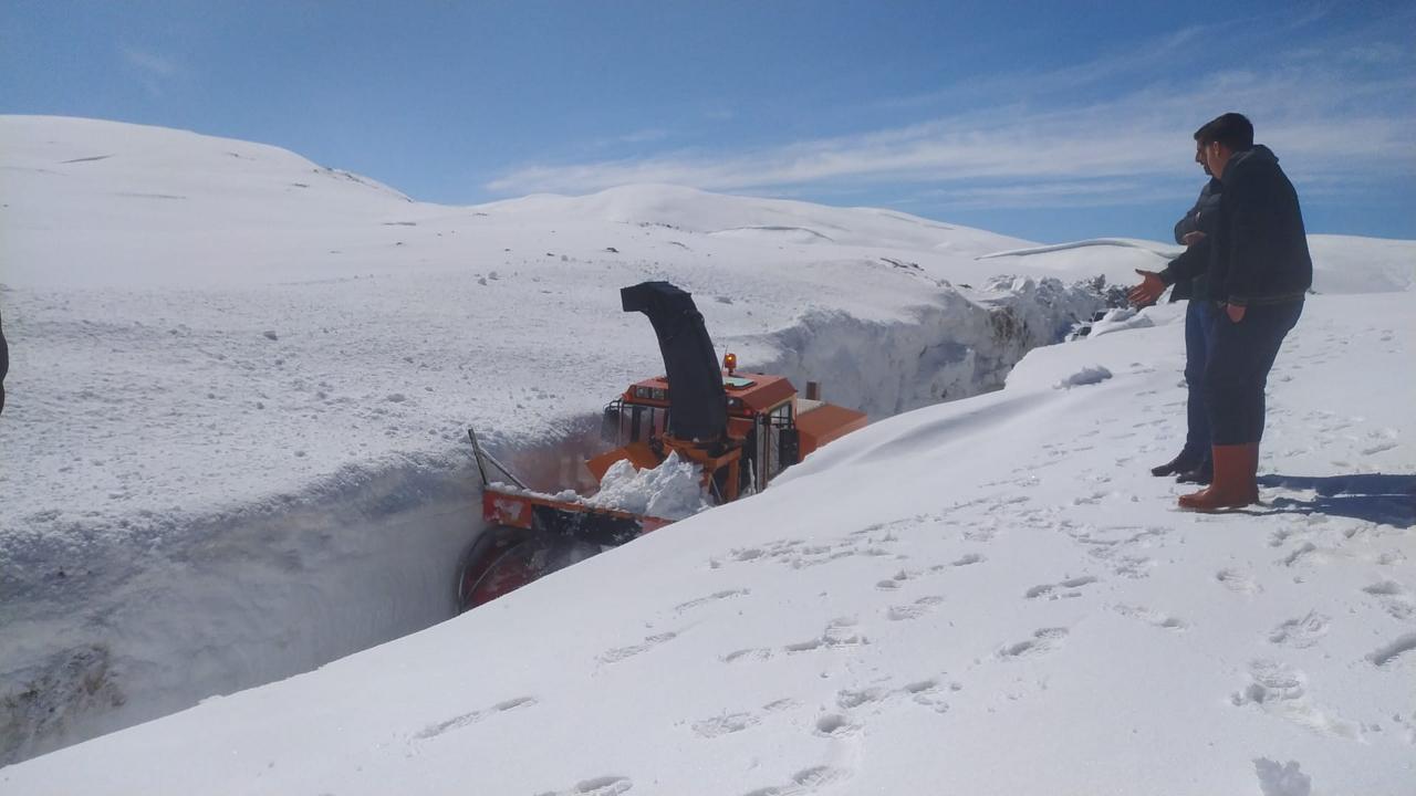 Kağızman-Ağrı kara yolu ulaşıma açıldı