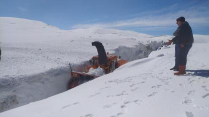 Kağızman-Ağrı kara yolu ulaşıma açıldı