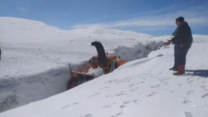 Kağızman-Ağrı kara yolu ulaşıma açıldı