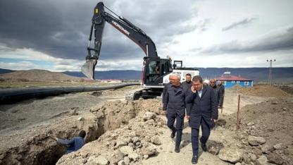 Kağızman’da içme suyu altyapısı yenileniyor