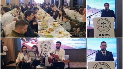 Kars Barosu avukatları, Avukatlar Günü etkinliğinde buluştu
