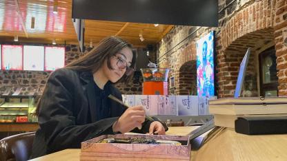 Karslı genç yazarın ilham veren hikayesi