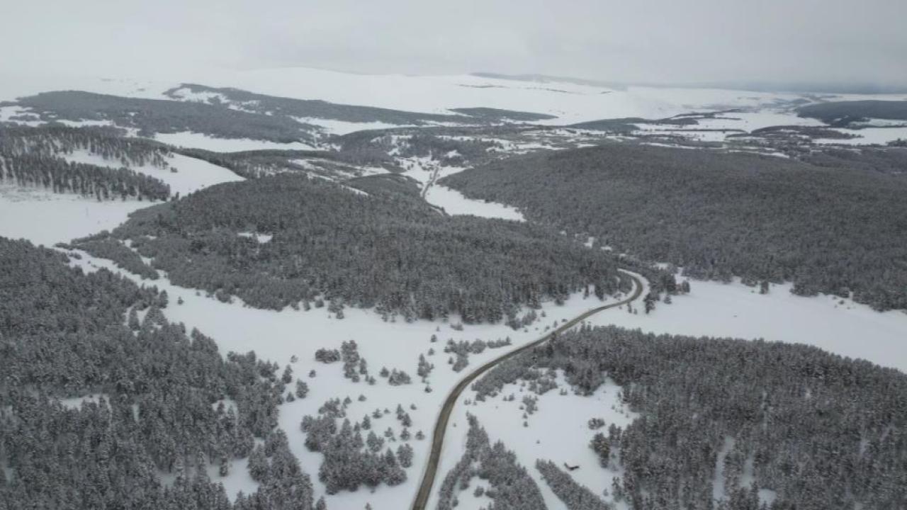 Kars’ta bahar ortasında kış masalı
