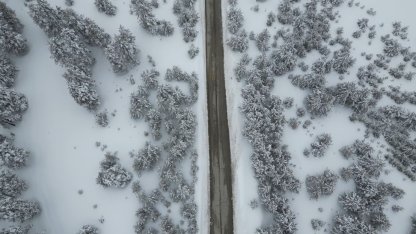 Kars’ta bahar ortasında kış masalı