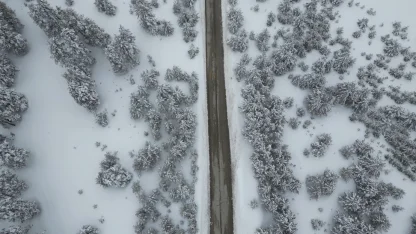 Kars’ta bahar ortasında kış masalı