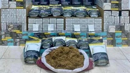 Sarıkamış’ta kaçak tütün operasyonu