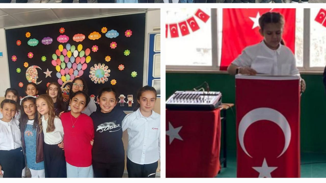 Kars’ta miniklerin 23 Nisan coşkusu