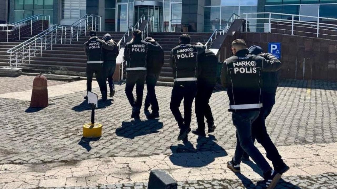 Kars’ta narkotik darbesi: "Torbacı" ağına operasyon, 4 tutuklama
