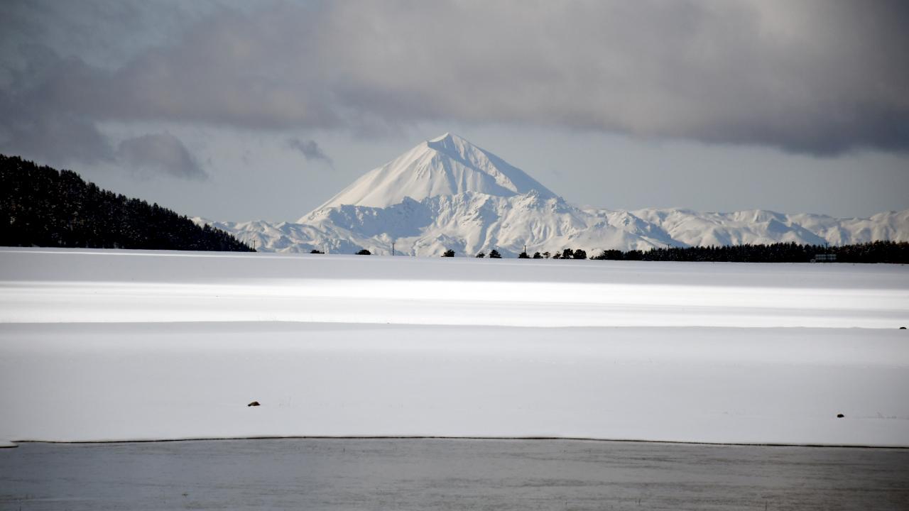 Kars'ta soğuk hava etkisini sürdürüyor