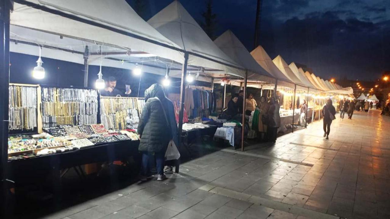 Kars’ta yöresel ürünler fuarı devam ediyor