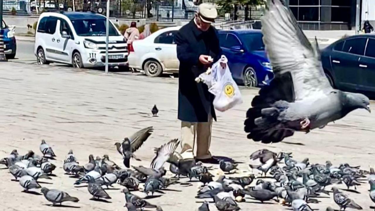 Kars’ta yürek ısıtan görüntü