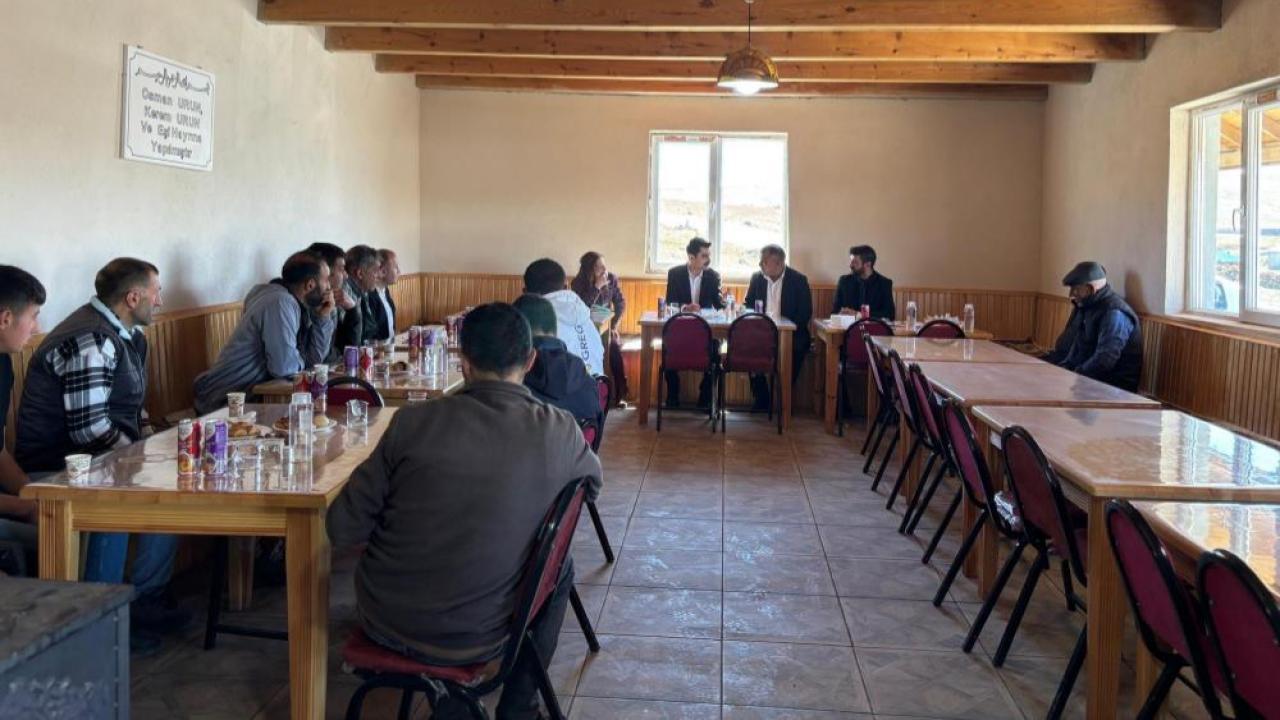 Kaymakam Tutal’dan İncilipınar köyüne ziyaret: Eğitim ve vatandaş talepleri yerinde değerlendirildi