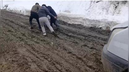 Kırsalda ulaşım kabusu