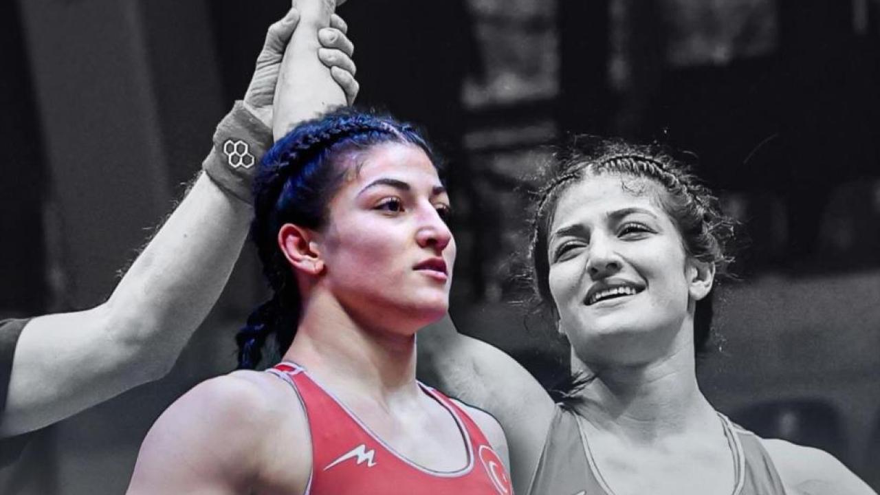 Milli güreşçi Elvira Süleyman Avrupa ikincisi oldu