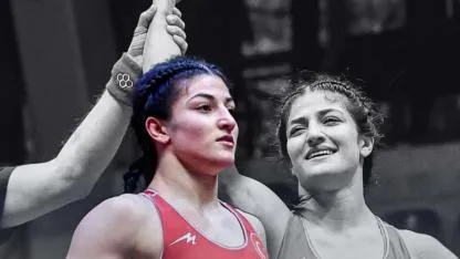 Milli güreşçi Elvira Süleyman Avrupa ikincisi oldu