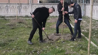 Patnos RAM’da ağaçlandırma çalışması