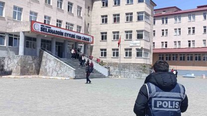 Patnos’ta okullarda güvenlik alarmı