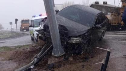 Patnos’ta korkutan kaza