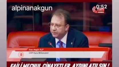 Alp: Faili meçhul cinayetler aydınlatılsın!