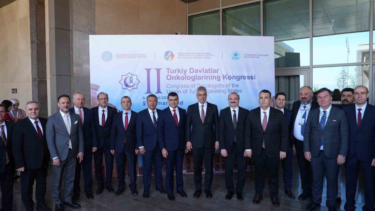 Rektör Hacımüftüoğlu, 2’nci Türk dili konuşan devletler onkologlar kongresine katıldı