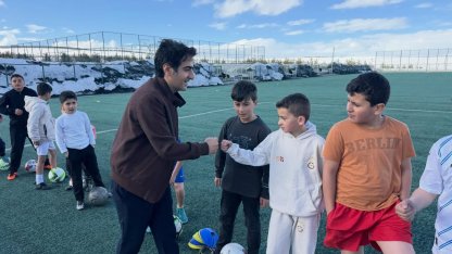 Sarıkamış Kaymakamı Enis Aslantatar’dan Gençlik Merkezi’ne ziyaret