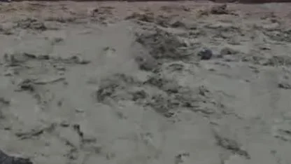 Şiddetli yağış sele neden oldu