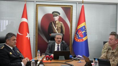 Erzurum’da 3 aylık asayiş değerlendirmesi