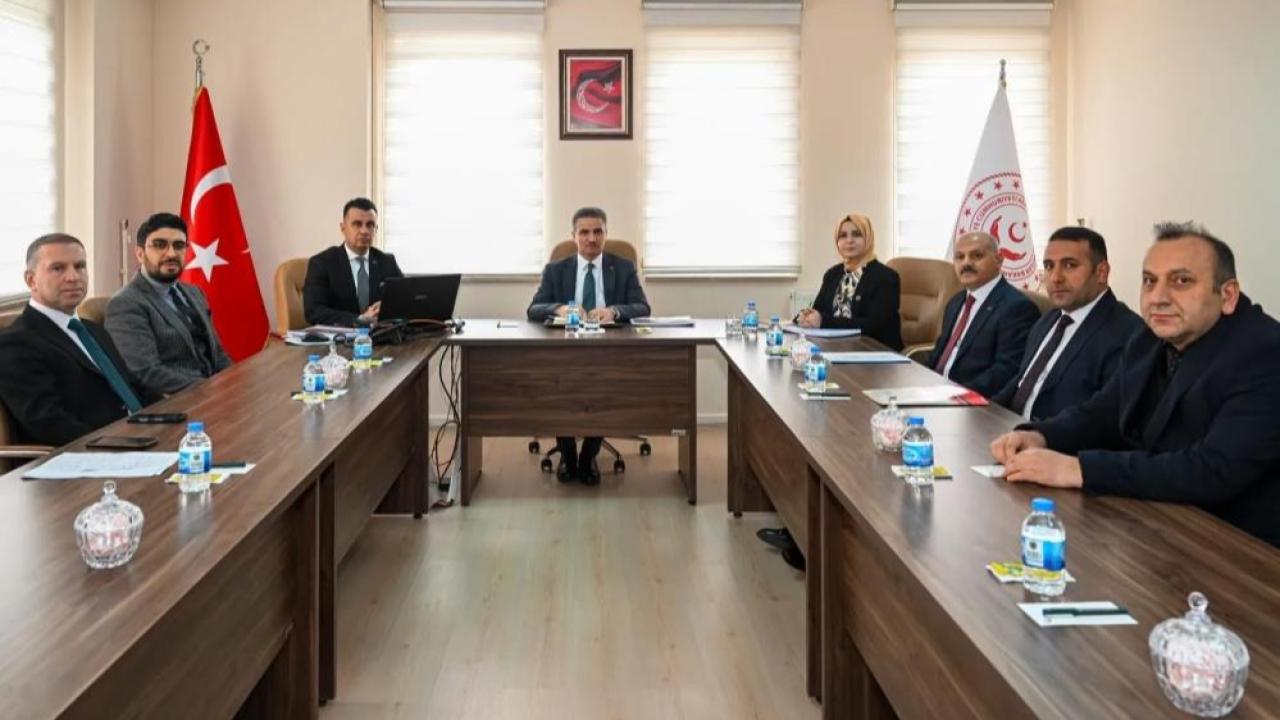 Vali Baruş, brifing aldı