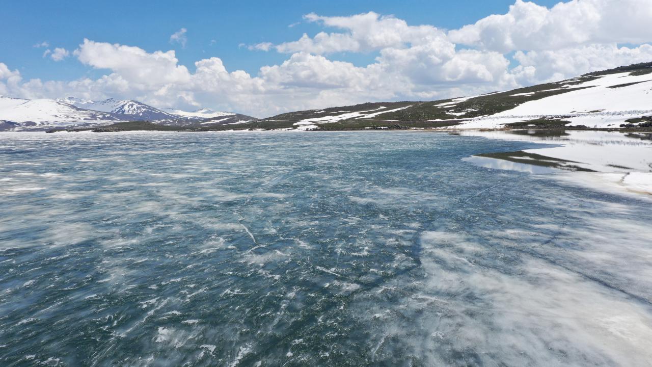 Ağrı’da Antarktika manzarası