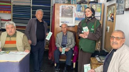 Bağımlılıkla mücadelede saha çalışması