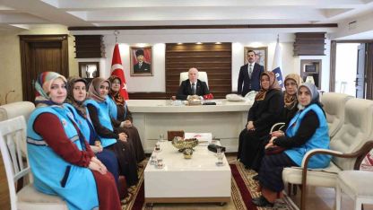 Başkan Sekmen: "Hayırlı hizmetlerin her zaman destekçisiyiz"