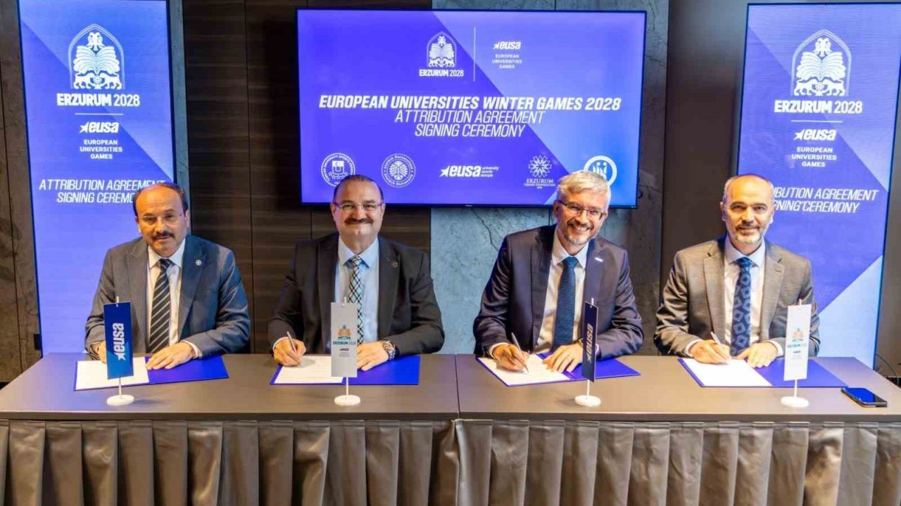 EUSA 2028 için resmi imzalar atıldı