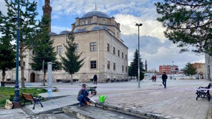 Evliya Camii Külliyesi’nde yenileme çalışmaları sürüyor