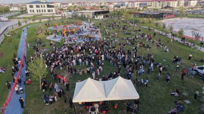 Iğdır’da Hıdırellez şenliği renkli görüntülere sahne oldu