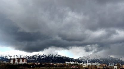 Meteorolojiden kuvvetli rüzgar ve çığ uyarısı